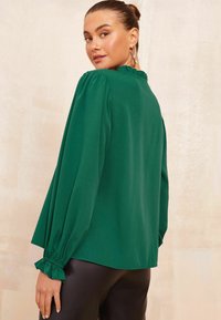 Friends Like These REGULAR FIT LONG SLEEVE TIE - Camicetta - green