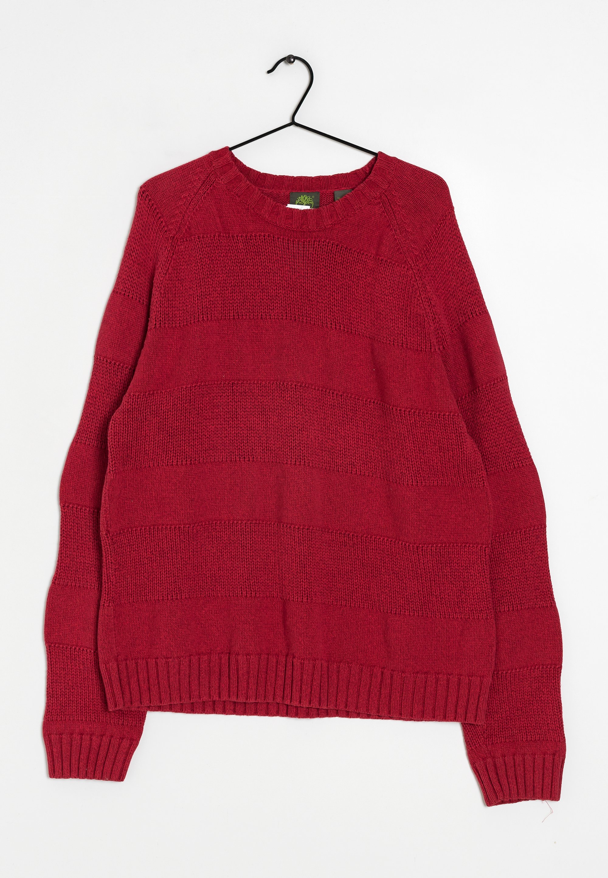red timberland jumper
