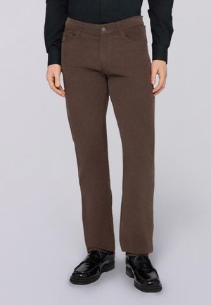 TASCHE THE ICONIC REGULAR  IN CORDUROY - Straight leg jeans - brown bologna