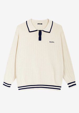 Kaotiko, BON APETIT UNISEX - Striktrøje - ivory/navy