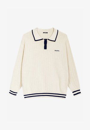 Kaotiko, BON APETIT UNISEX - Striktrøje - ivory/navy