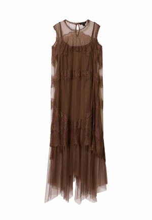 AllSaints, CLARA DRESS. - Gallakjole - bitter brown