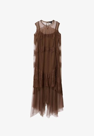 AllSaints, CLARA DRESS. - Gallakjole - bitter brown
