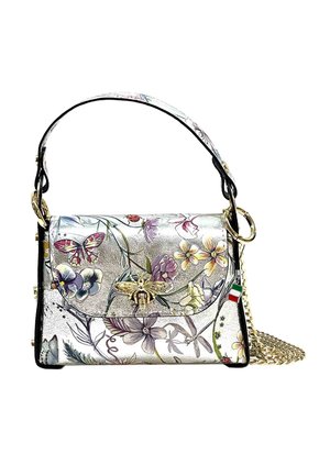 FARBIG UMHÄNGE - Sac à main - silber farbig