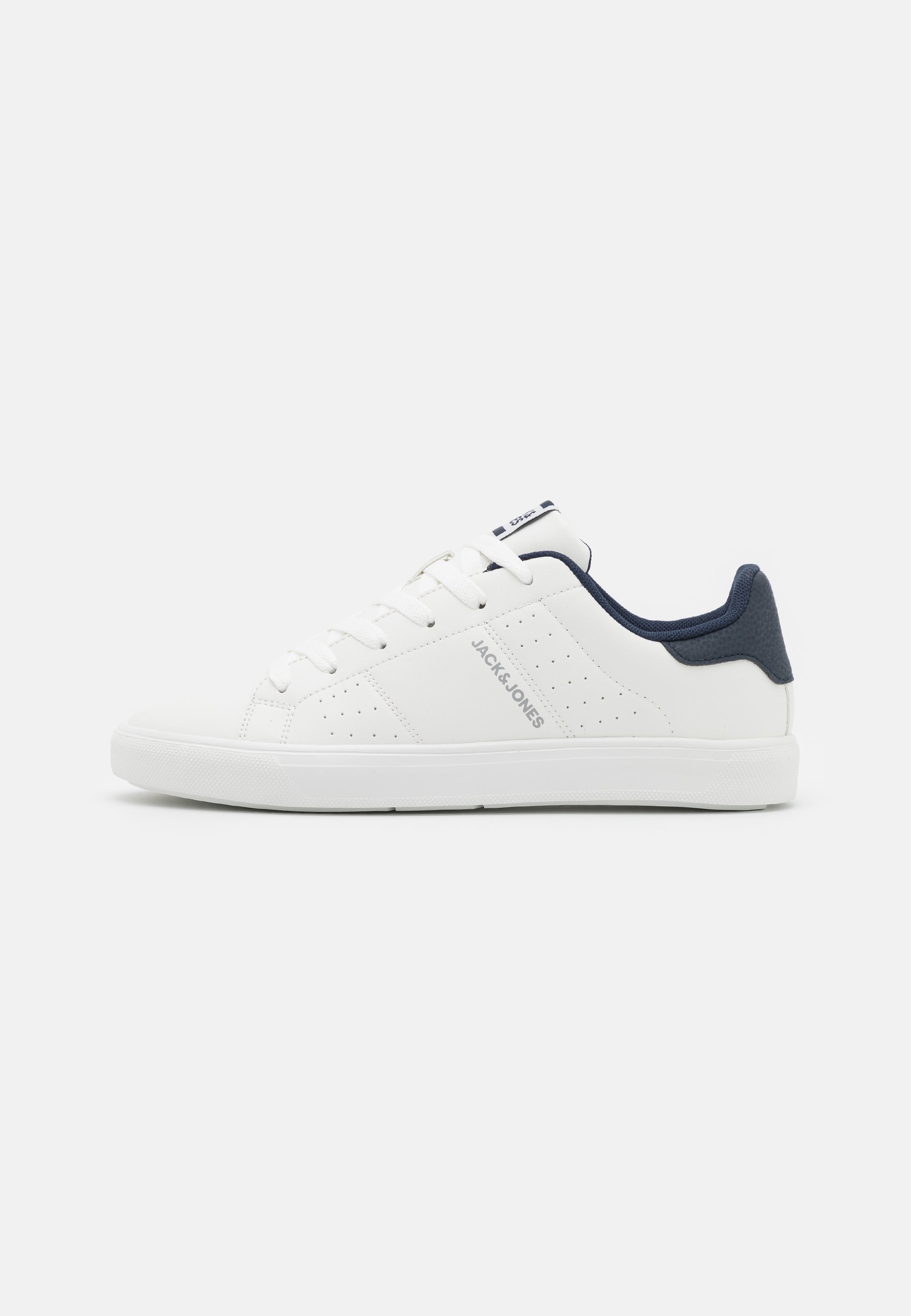Jack \u0026 Jones JFWEALING - Sneakers laag - white/navy blazer/wit - Zalando.be