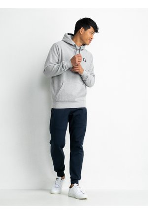 CUSTOM - Sweat à capuche - light grey melee