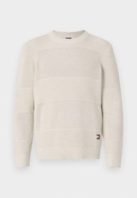 BADG ESWEATER - Trui - oat marl