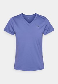 ESSENTIAL VNECK TEE - Basic T-shirt - blue crystal