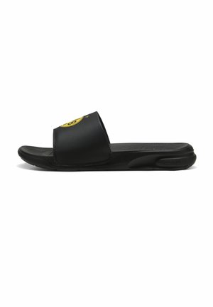 TEAMCAT BVB SLIDES - Mules - black faster yellow victory gold