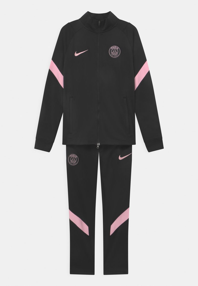 Fly Emirates Felpa Psg Nera E Rosa Felpa Tuta Paris Saint Germain