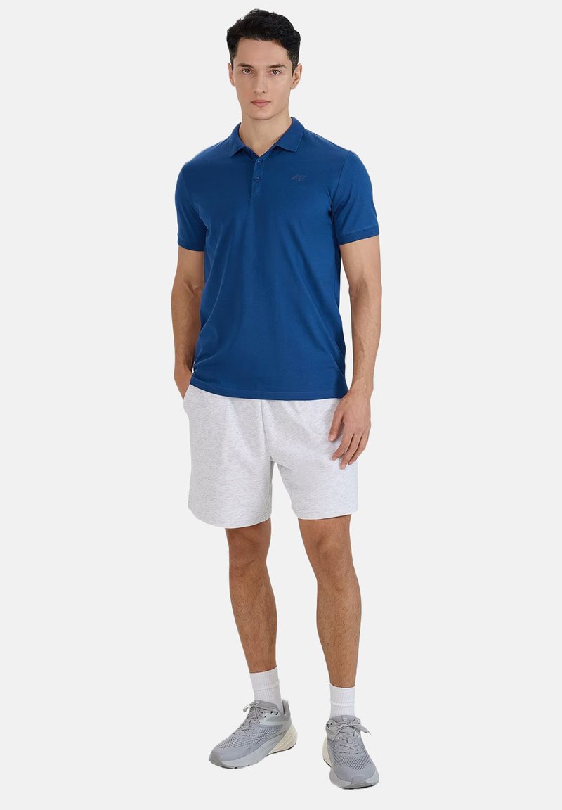 4F Poloshirt blauw