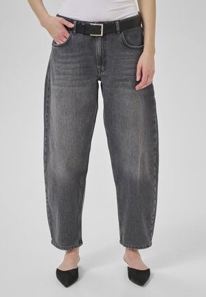 BALOOMW 139 - Relaxed fit jeans - dark grey retro wash