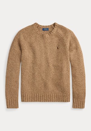 Polo Ralph Lauren MARLED WOOL-BLEND SWEATER
 - Strickpullover - camel marl