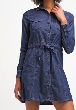 Spijkerjurk - dark-blue denim