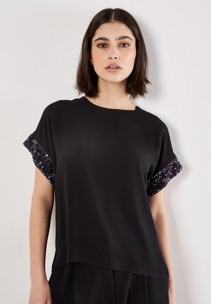 SEQUIN TRIM - Bluse - assorted