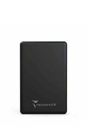 TECHMADE KABELLOSE MAGNETISCHE KABELGEBUNDENE - Power bank - black
