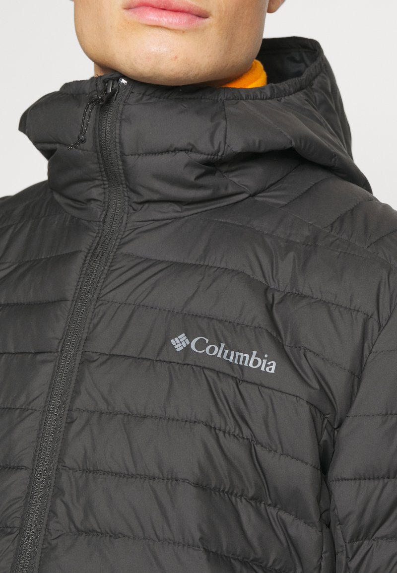Columbia Silver Falls Hooded Jacket, Piumino Con Cappuccio, Uomo, Nero, XL