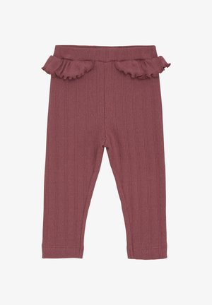 EN FANT POINTELLE - Legging - roan rouge