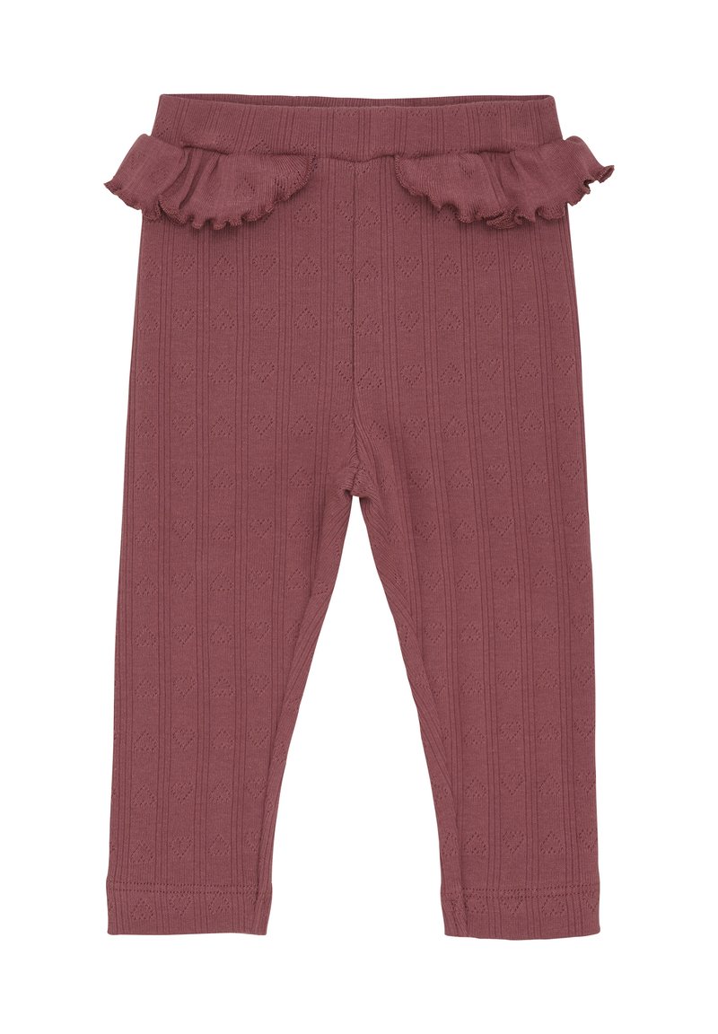 EN FANT - POINTELLE - Legging (type pantalon) - roan rouge, Agrandir