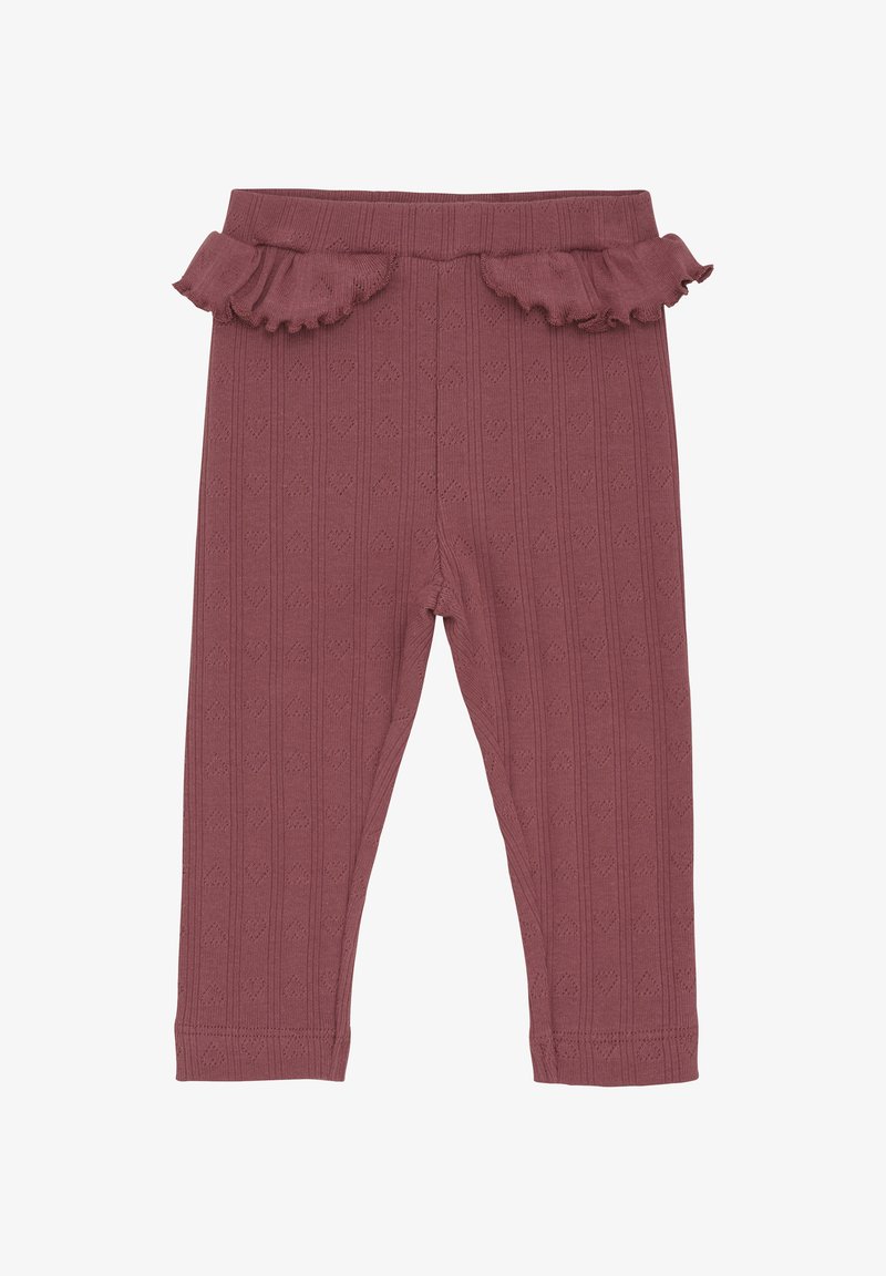 EN FANT POINTELLE - Legging - roan rouge
