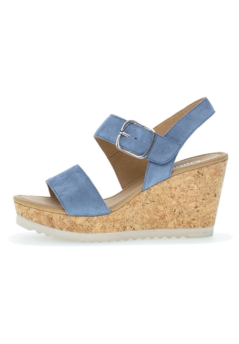 Damen Pumps | Gabor Keilsandalettenautic/hellblau - YQ99416 Damen Pumps | Gabor Keilsandalettenautic/hellblau - YQ99416