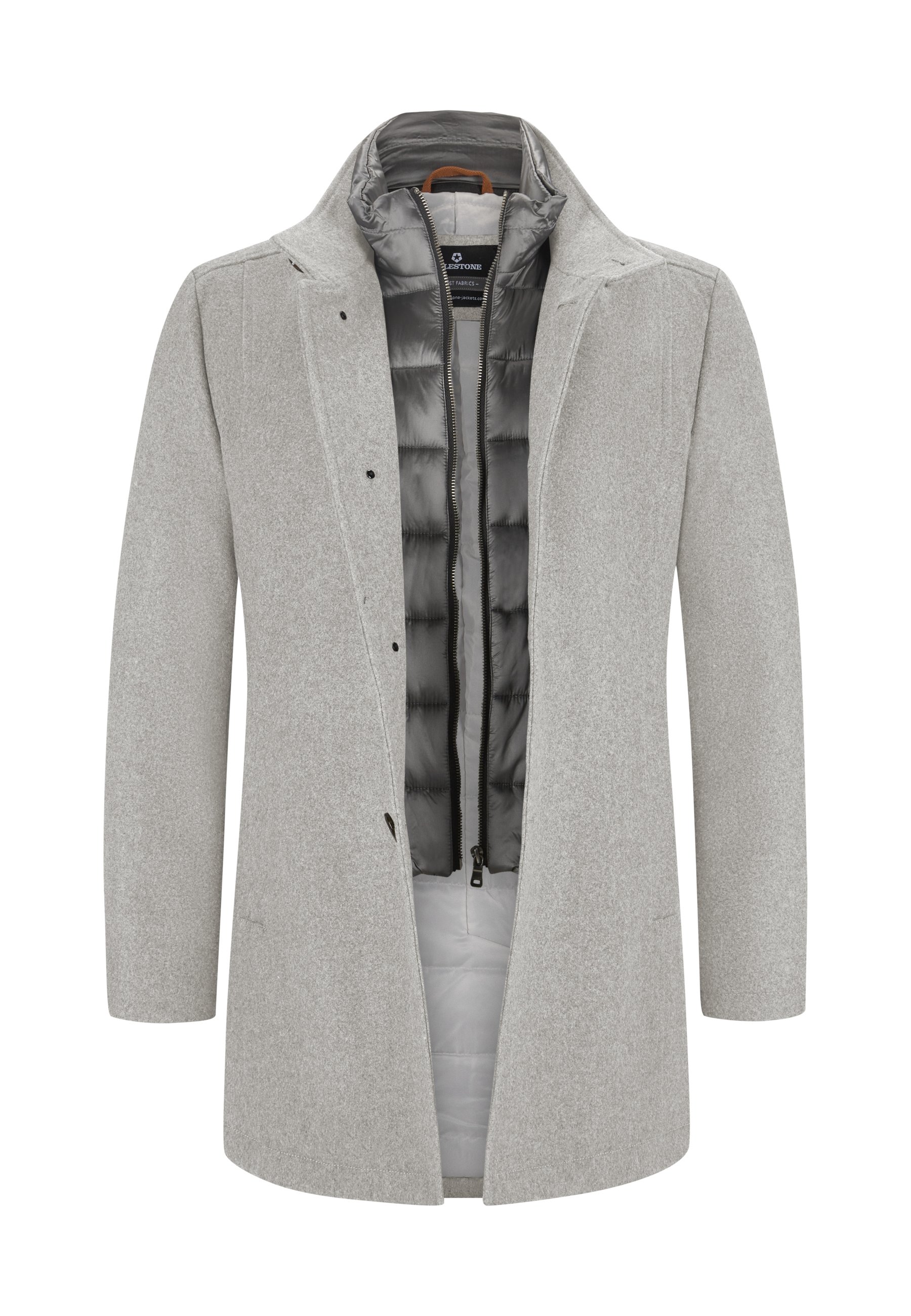 Stein Padded Stand Collar Coatstein Padded Stand Collar Coat