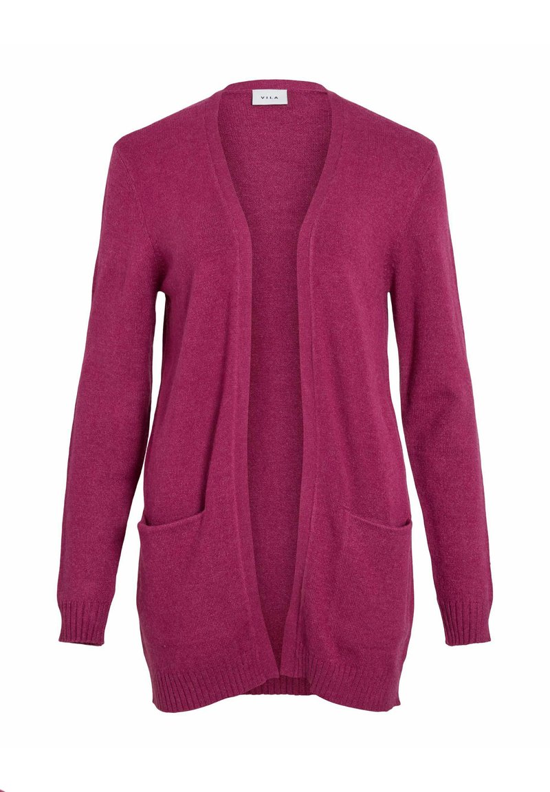 VILA VIRIL OPEN CARDIGAN Cardigan boysenberry/berry Zalando