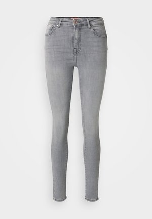 ONLPOWER MID PUSH UP - Jeans Skinny Fit - grey denim