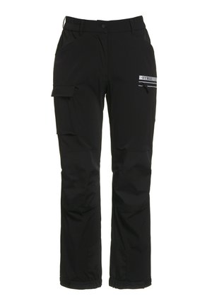 Ulla Popken HYPRAR MULTIFUNCTIONAL DURABLE INSET TREKKING - Trousers - black
