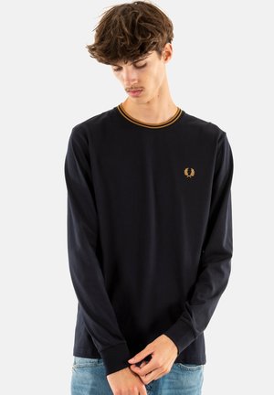 Fred Perry Camiseta de manga larga - bleu