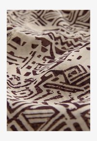 Selected, brown cream aztec print