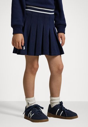 KNIT-A LINE-SKIRT - Fustă în formă de A - refined navy