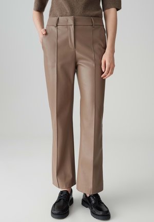 MID RISE  - Pantaloni - warm taupe