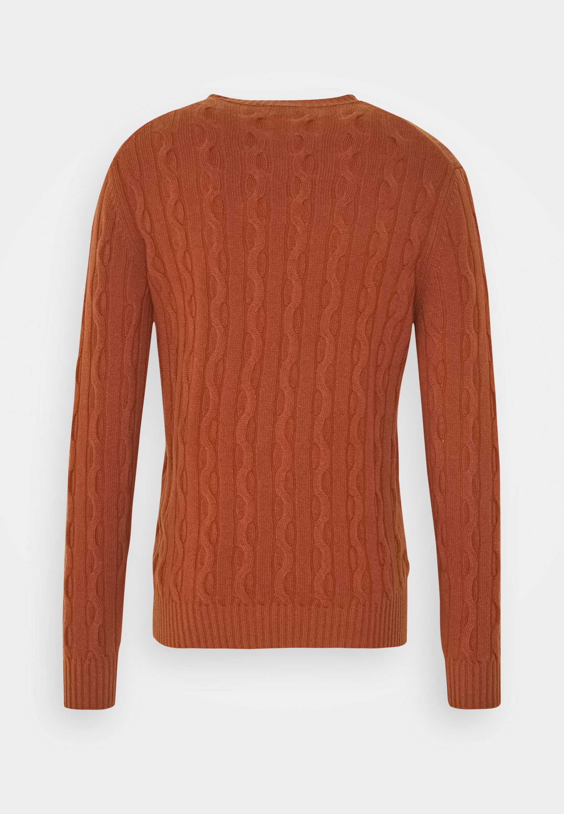 Benetton Strikkegenser brown Zalando.no Benetton BASIC CREWNECK Strikkegenser brown Zalando.no