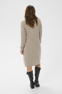 Bon'A Parte AMELIA - Strikkjoler - taupe gray melange