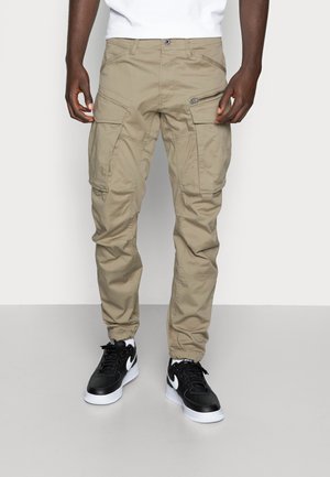 ROVIC ZIP 3D STRAIGHT TAPERED - Cargo trousers - dune