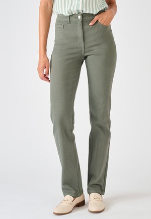DROIT PERFECT FIT - Jean slim - eucalyptus