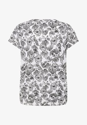 Kaffe, KAHALEY PRINTED - Bluse - chalk w. black deep aop