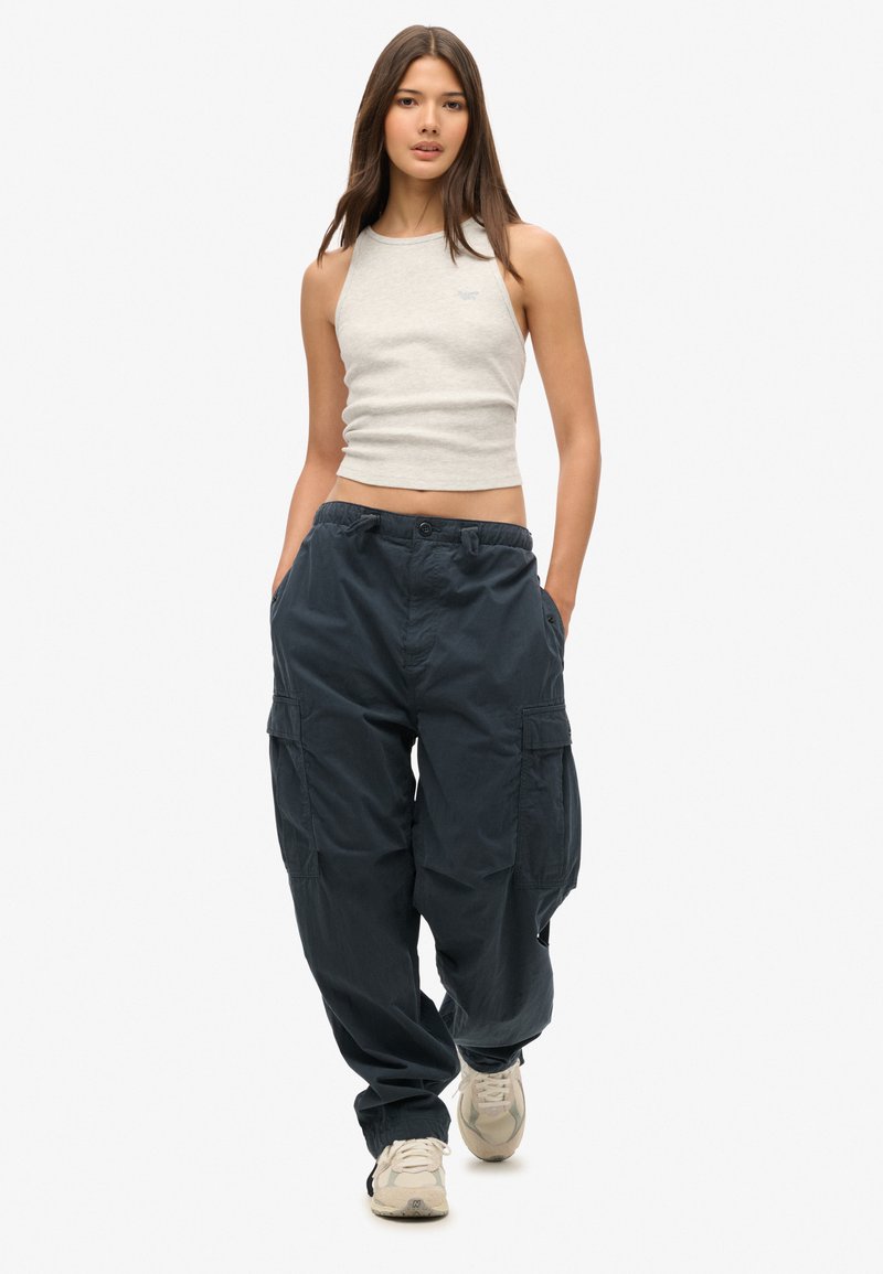 Superdry & Co Cargobroek donkerblauw Superdry & Co Cargobroek donkerblauw