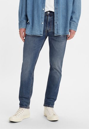 Jeans Tapered Fit - mottled royal blue