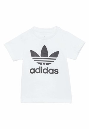 adidas Originals TREFOIL - T-Shirt print - white