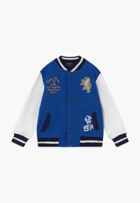 Polo Ralph Lauren BASEBALL - Mikina na zip - travel blue