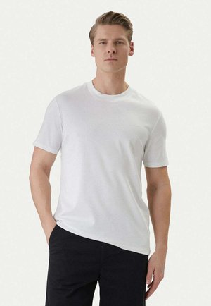 Calvin Klein, T-SHIRT UOMO - T-shirt basic - bianco