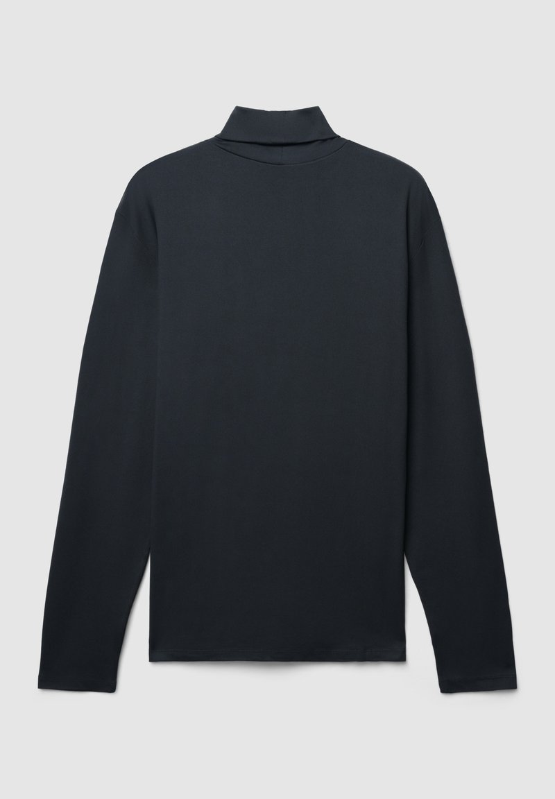Maglione a collo alto, da uomo, a maniche lunghe, tinta unita, a maniche lunghe, elastico, slim fit, inverno, basic, a collo alto, comoda, alla moda, casual, da uomo, bianco, XL