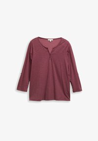 Niet geselecteerd, berry bordeaux vichy print