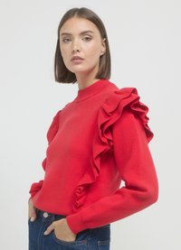 Calliope CON ROUCHES  - Maglione - rouge