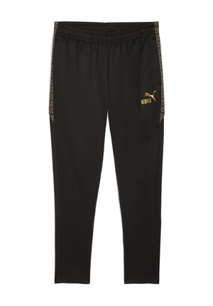 KINGTOUCH FUSSBALL - Jogginghose - black- gold