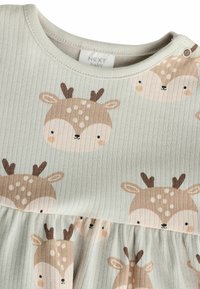 Next REGULAR FIT SET - Jerseykjole - mint green deer print