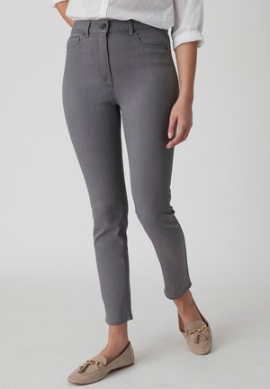 Damart 7/8ÈME TAILLE HAUTE PERFECT - Slim fit jeans - denim gris