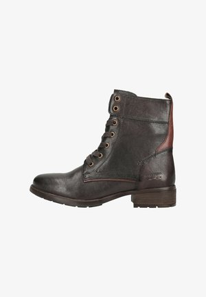 Josef Seibel, STIEFELETTE - Schnürstiefelette - chocolate-kombi